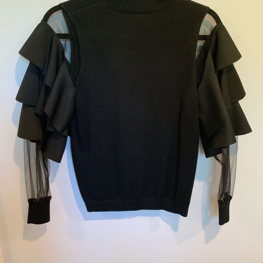 Dressy long sleeve sweater